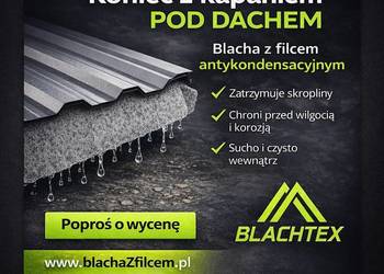 Blacha Trapezowa z filcem na dowolną długość  www.blachazfilcem.pl  Pozycje