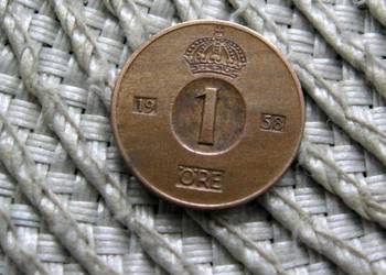 Szwecja 1 Ore 1958r
