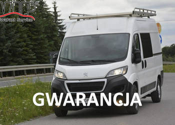 Peugeot Boxer 2.2 BlueHDI L2H2 doinwestowany hak bagażnik dachowy kamera n…