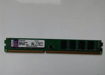 Kingston niskoprofilowy DDR3 4GB 1333MHz, PC3-10600, CL9, KVR1333D3N94G, 52