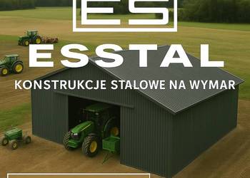 GARAŻ BLASZANY NA MASZYNY | Wiata Garażowa | Magazyn | HALA – ESSTAL-