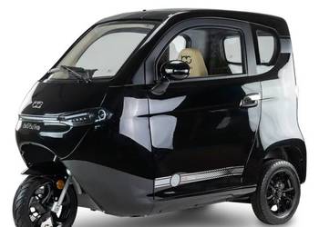 Skuter z dachem bez prawa jazdy MICRO CAR BILI BIKE SIGMA 3 ECO GEL czarny