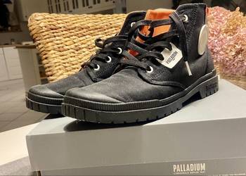 Buty Trapery Męskie Palladium Sp20 Overlab Black 77371-001-M