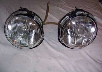 Element optyczny reflektor lampa mijania przód fiat 125p