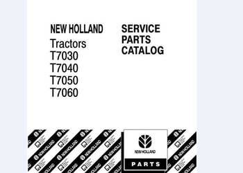 New Holland T7030 T7040 T7050 T7060 katalog części PL