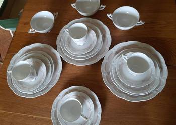 serwis kawowy marki Hutschenreuther z modelu Viktoria, 21 sztuk, wysyłka