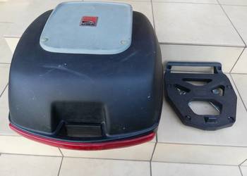 Kufer centralny motocyklowy givi + stelaż brak kluczyka