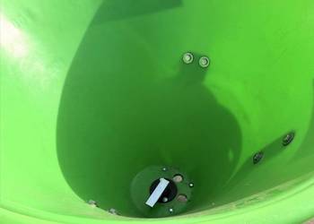 Rozsiewacz lejek do nawozów piasku możliwa przystawka sadownicza