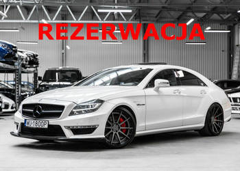 Mercedes CLS 63 AMG Performance 5.5 V8 557 KM. 34 000 km. Bezwypadkowy. Ko…