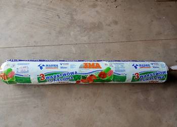 Folia ogrodnicza tunelowa UV4 3warstwowa 12mx33m