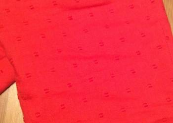 Czerwone spodenki firmy H&M, jak NOWE