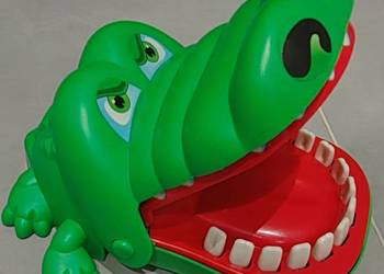 Gra zręcznościowa krokodyl u dentysty