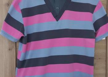 Koszulka męska One Jumper XXL – polo w paski – bardzo dobry stan