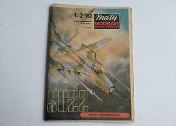 Mały Modelarz nr 1-2/1990, Samolot myśliwsko-bombowy Su-22
