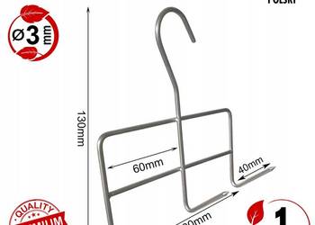Hak Wędzarniczy Super Smoke do boczku i słoniny 3mm Premium 13cm