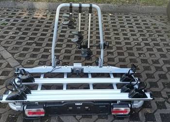 Bagażnik hak Thule na 4 rowery pod kufer szeroki 7pin st.bdb