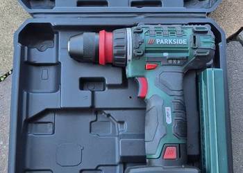 Walizka / etui do wkretarek Parkside 12v zielonych i czarnych