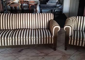 Komplet klubowy sofa + fotel (nr 8912)