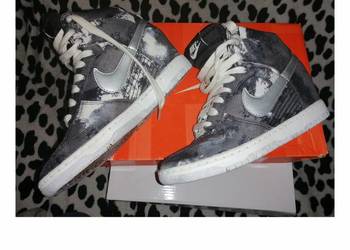 Buty Sneakersy  NIKE DUNK SKY HI  półbuty w sportowym stylu Na Podwyższeniu