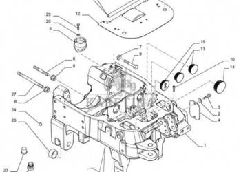 New Holland T6010 Wspornik 84380304