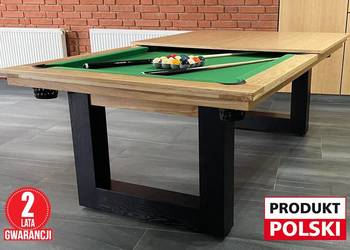 Stół bilardowy ARKANA 6 ft z blatem nakrywającym -Polski Producent