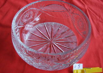 Nr 5 Misa kryształowa kryształ PRL Nr 5 Misa kryształowa kryształ PRL