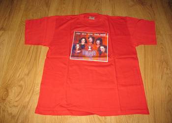 Koszulka T-SHIRT gruba bawełna, czerwona L