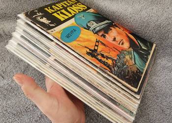 Kapitan Kloss - zestaw 15 komiksów, wydanie 1, 1971 rok Kapitan Kloss - zestaw 15 komiksów, wydanie 1, 1971 rok