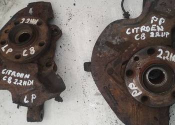 CITROEN C8 2,2hdi piasta przód zwrotnica  lewa