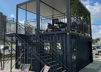 Kontener morski przerabiam na zamówienie bar gastronomia