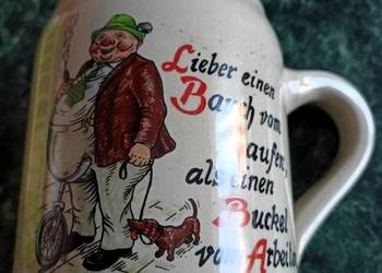 Kolekcjonerski niemiecki kufel Ambert