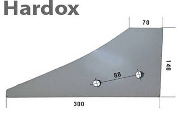 Płoza przednia HARDOX 930821150/P części do pługa POTTINGER