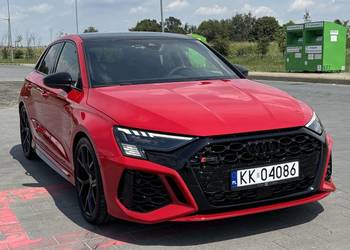 AUDI RS3 SPORTBACK 8Y 2022 Salon PL Pierwszy właściciel folia PPF panorama