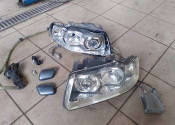 Reflektor audi a3 8l lift xenon zaślepki spryskiwacz
