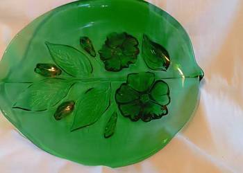 Patera PRL HSG Ząbkowice – szkło vintage