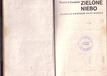 (8550) ZIELONE NIEBO – RYSZARD KARPICKI
