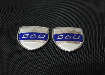 Nowe Znaczki Emblematy naklejki Executive Volvo S60 2szt Okazja