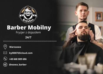 Barber mobilny ( z dojazdem) WARSZAWA