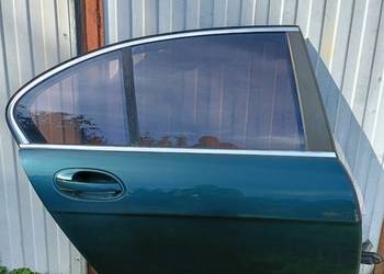 BMW E65 DRZWI PRAWE PRAWY TYŁ TYLNE OXFORDGRUEN 2 METALLIC KOMPLETNE