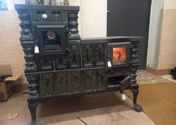 Kuchnia węglowa kaflowa 3/2K+S+S+Ż zielona