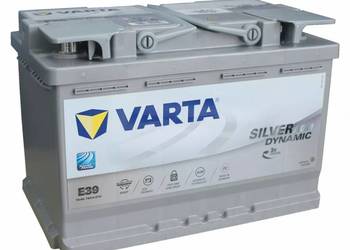 Akumulator 70Ah 760A VARTA Silver AGM START&STOP A7/E39 Akumulator 70Ah 760A VARTA Silver AGM START&STOP A7/E39