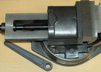 Imadło RC125X130, imadło uchylne do wiertarki