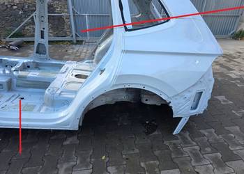 VW TIGUAN II ALLSPACE ĆWIARTKA BŁOTNIK LEWY TYŁ LC9A