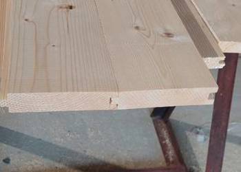 Deska podłogowa 27x121 Stropopodłoga. Deska świerkowa do domku, altany