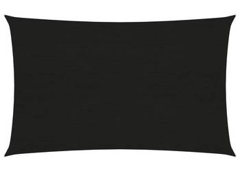 Żagiel przeciwsłoneczny 160 g/m² czarny 3x5 m HDPE WM-311734