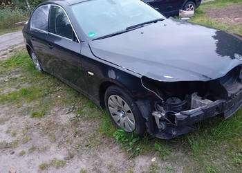 BMW e60 2005 rok, części, m54b22, Black sapphire metallic