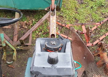 Traktor ogrodowy czeski plus narzędzia osprzęt