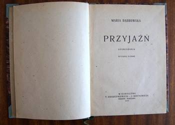 Maria Dąbrowska - Przyjaźń - 1946