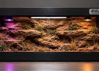 Okazja terrarium dla agamy brodatej gekona lamparciego