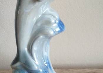 Ceramiczny delfin prl